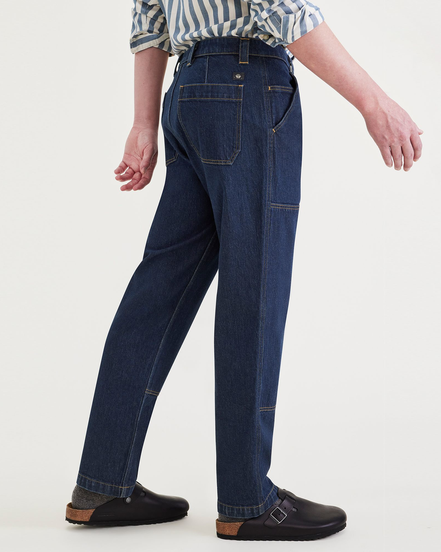 (image for) Attractive Utility Pants, Straight Fit